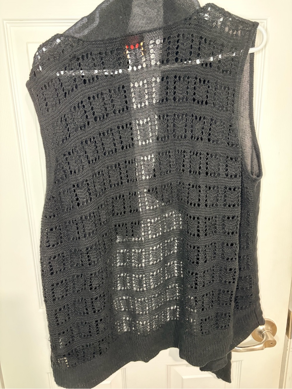 Ruby Rd. Black Open-Front Lightweight Cardigan - Picture 5 of 5